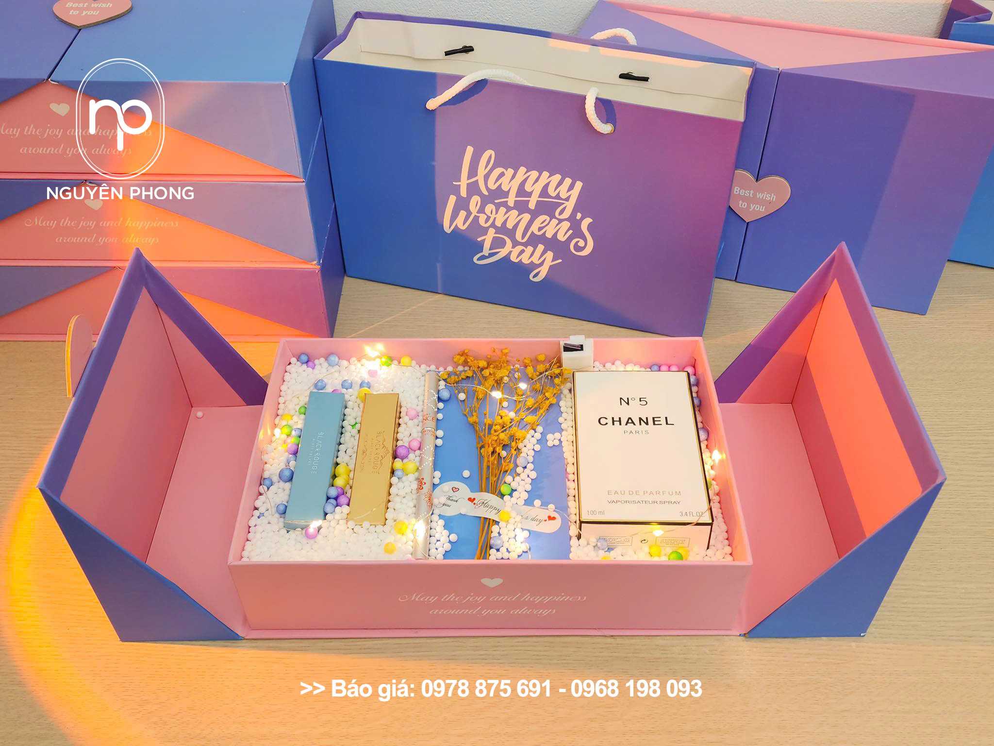 Hộp cánh bướm - Độc đáo trong thiết kế, tinh tế trong từng chi tiết